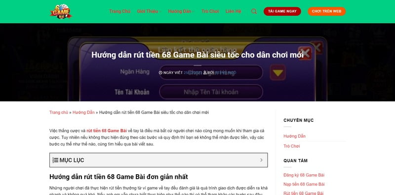 Bạn có thể dễ dàng nạp tiền vào thẻ 85Bet bằng tài khoản ngân hàng của mình - 85Bet